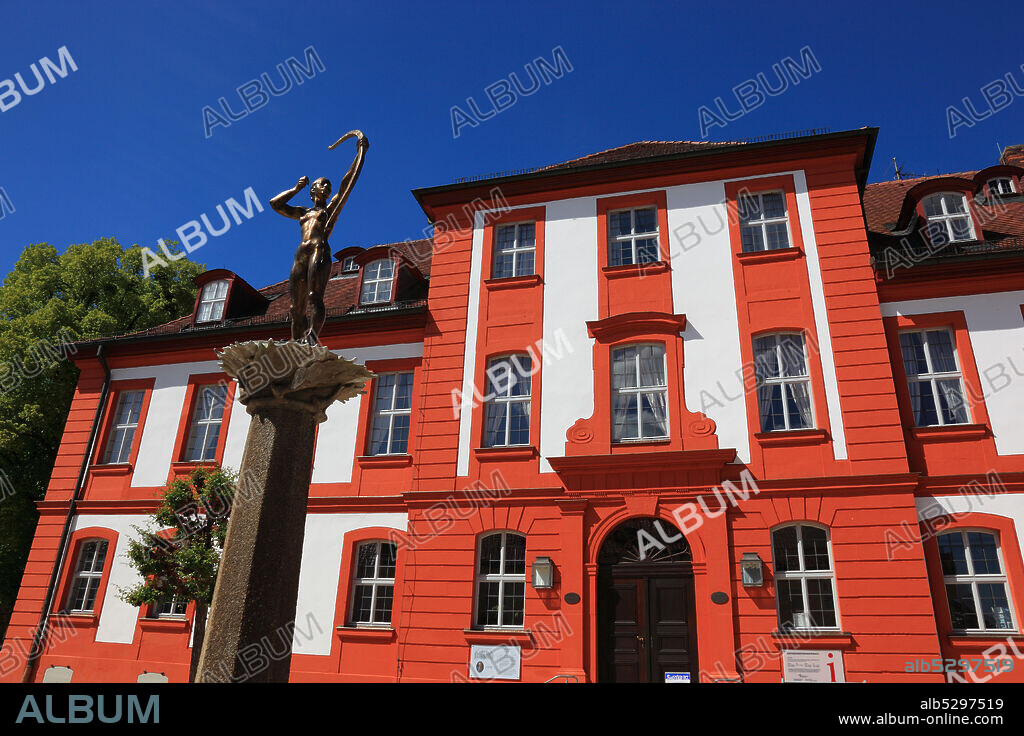 city of Bad Rodach, Upper Frankonia, Bavaria, Germany  /  , Jagdschloss im Markgrafenstil, Bad Rodach, Landkreis Coburg, Oberfranken, Bayern, Deutschland.
