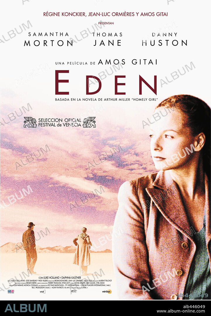 Poster of EDEN, 2001, directed by AMOS GITAI. Copyright AGAV HAFAKT/CINEVIA FILMS/LES FILMS BALENCIAGA/R&C PRODUZION.