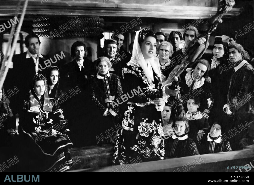 LA NAO CAPITANA, 1947, dirigida por FLORIAN REY. Copyright SUEVIA FILMS.