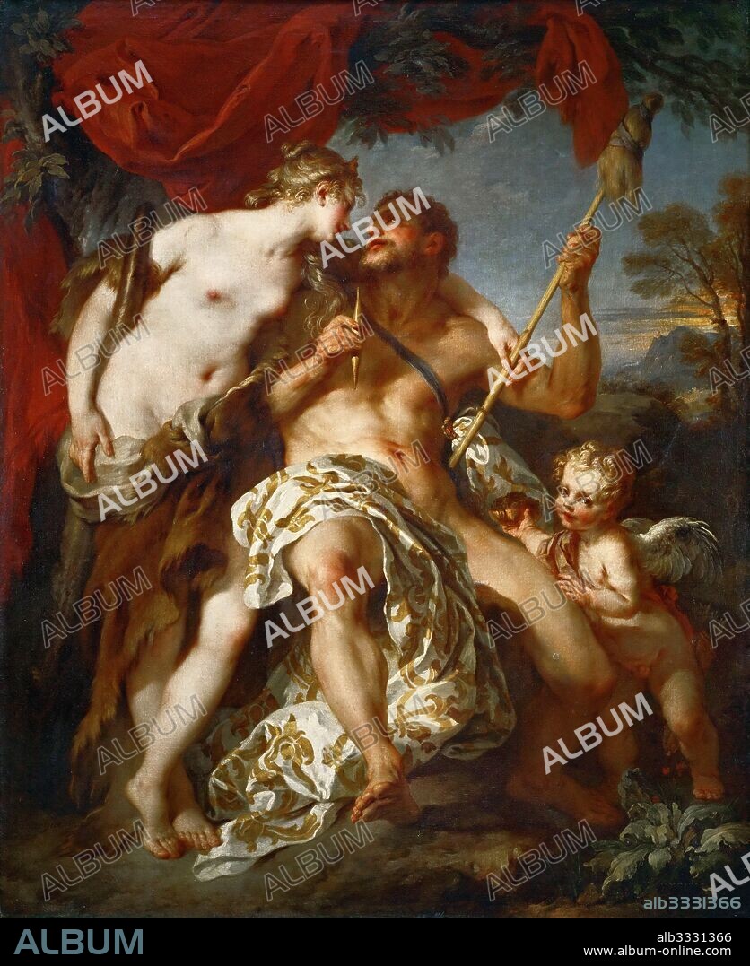 FRANCOIS LE MOYNE. Hercules and Omphale.
