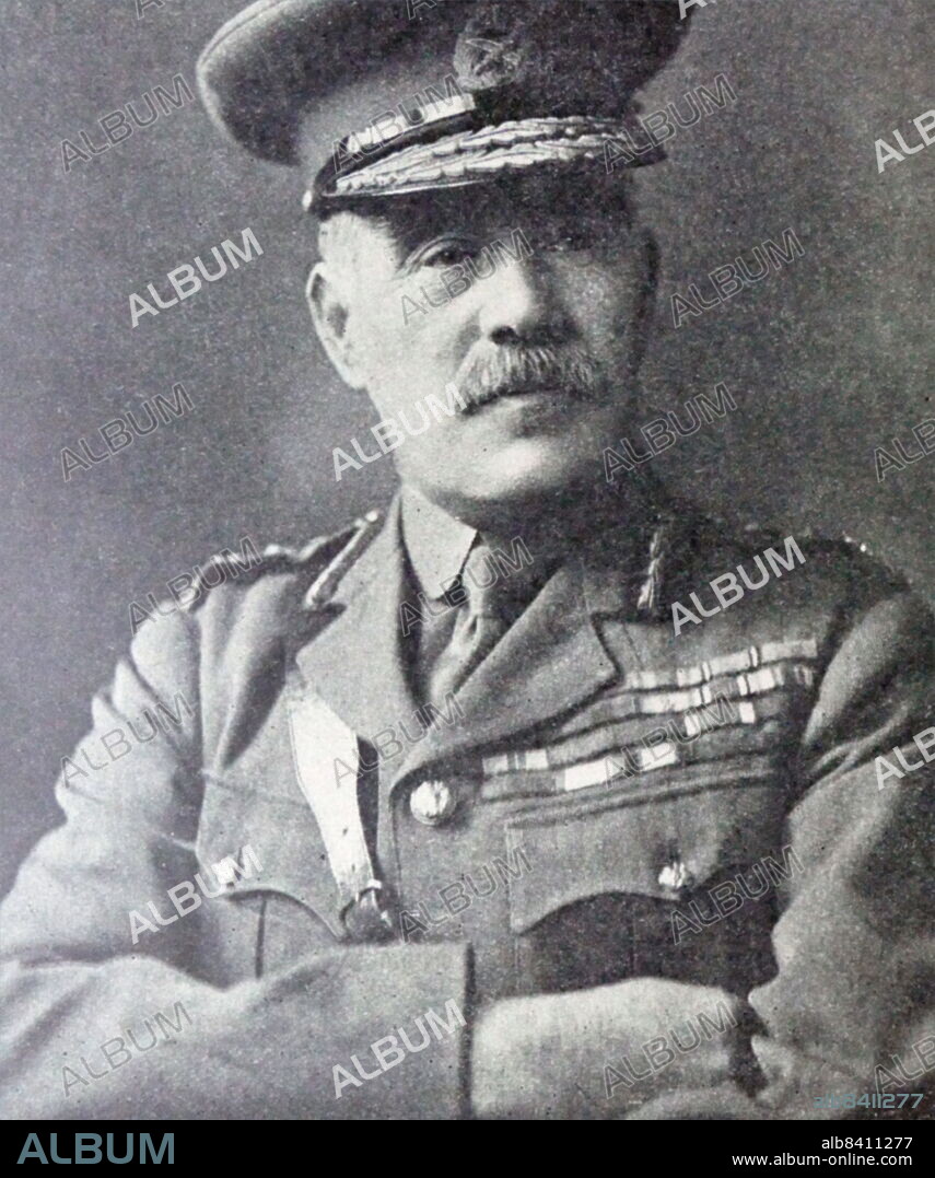 Field Marshal Sir William Robert Robertson, 1st Baronet, GCB, GCMG, GCVO, DSO (29 January 1860 - 12 February 1933) was a British Army officer who served as Chief of the Imperial General Staff (CIGS) - the professional head of the British Army - from 1916 to 1918 during the First World War. Robertson is the only soldier in the history of the British Army to have risen from an enlisted rank to its highest rank of field marshal.