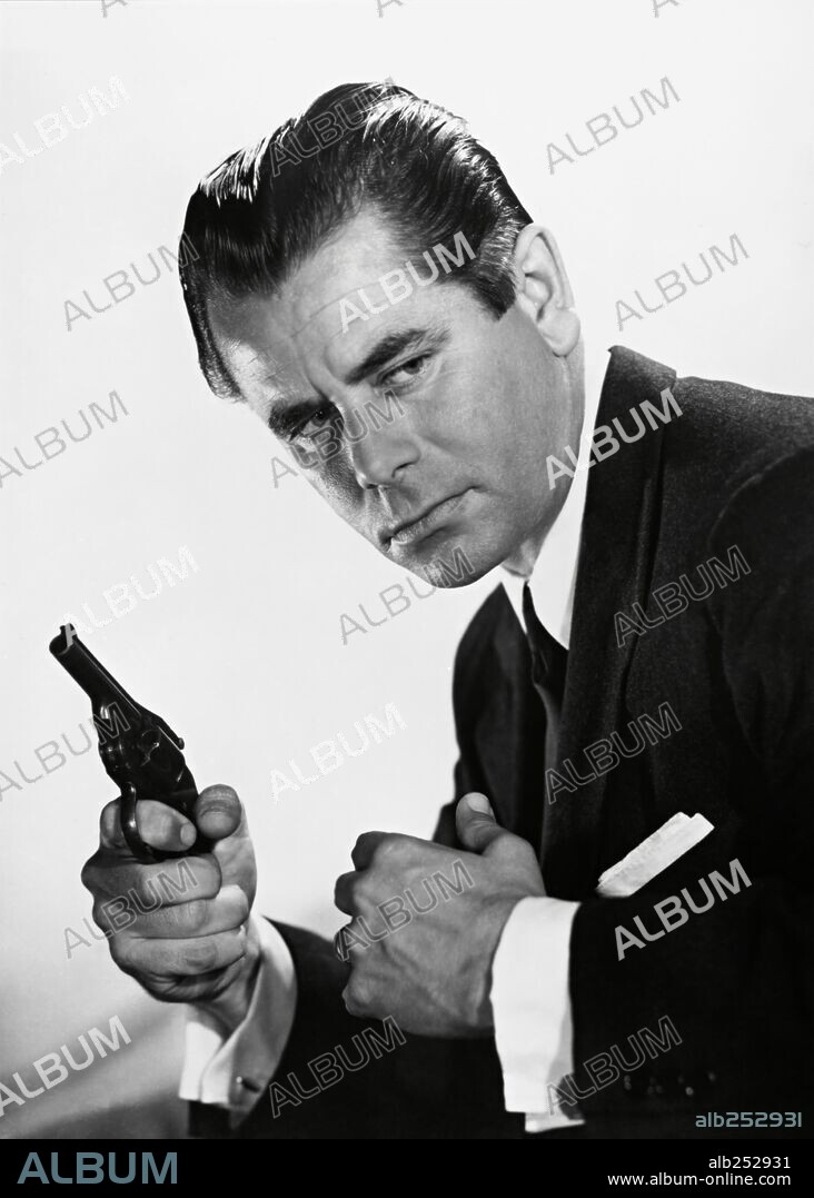 GLENN FORD en LOS SOBORNADOS, 1953 (THE BIG HEAT), dirigida por FRITZ LANG. Copyright COLUMBIA PICTURES.