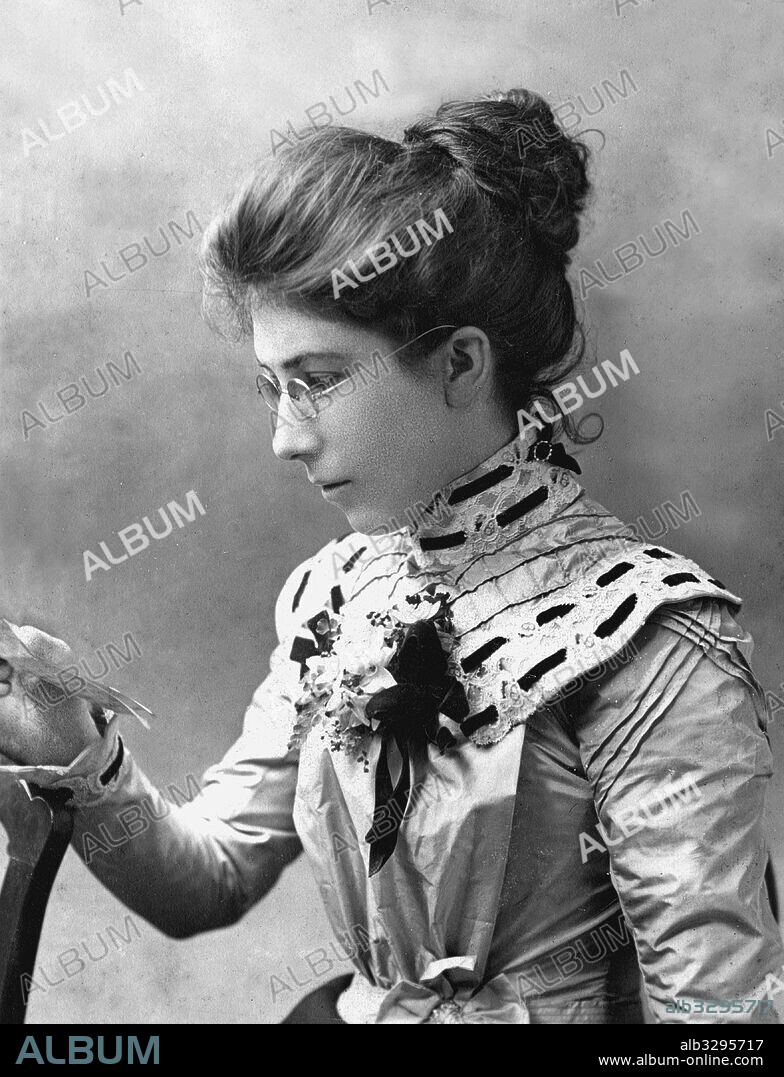 Junior School Teacher Emily Hartley, Wigton, 1880.