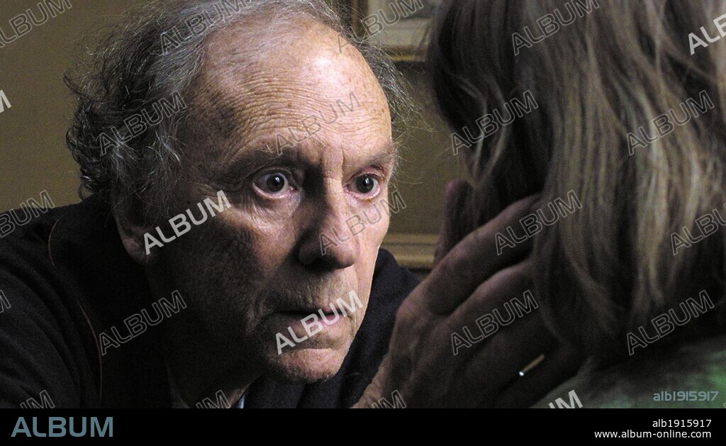 Jean Louis Trintignant. JEAN-LOUIS TRINTIGNANT dans AMOUR, 2012, réalisé par MICHAEL HANEKE. Copyright LES FILMS DU LOSANGE.