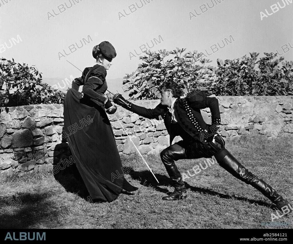 STEWART GRANGER und SYLVIA KOSCINA in LA CONGIURA DEI DIECI, 1962, unter der Regie von ETIENNE PERIER. Copyright CIPRA.