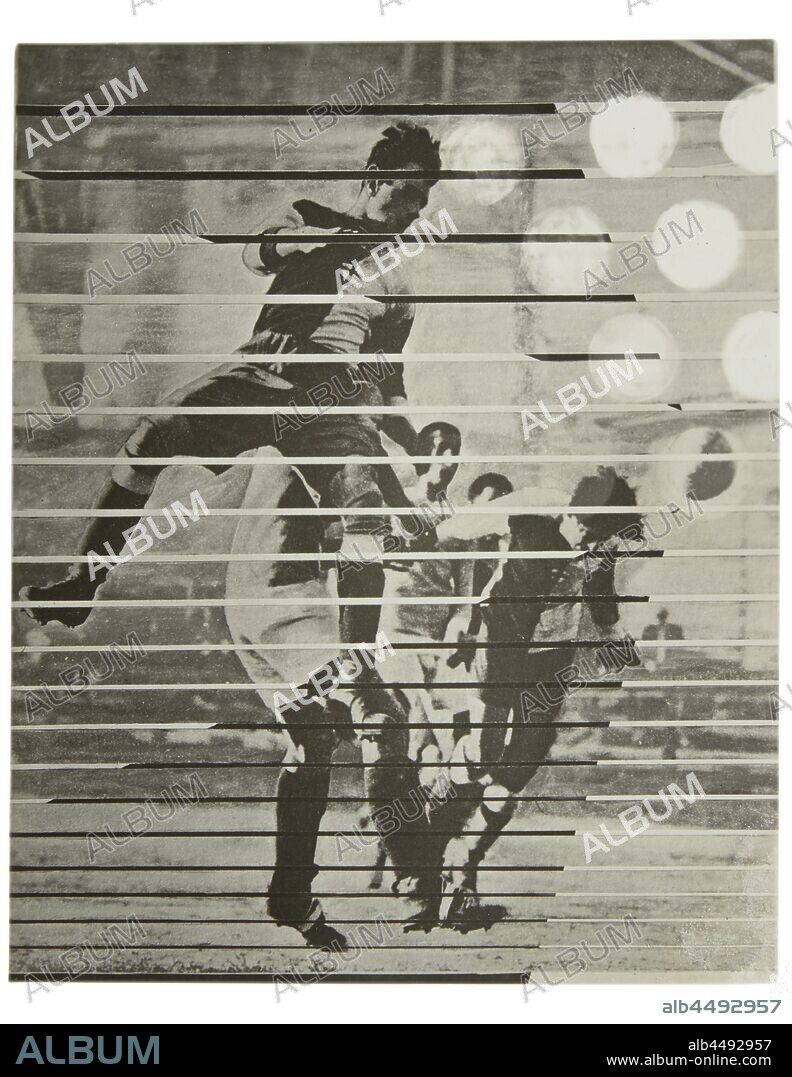 EL LISSITZKY. Footballer.