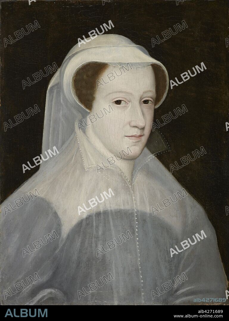 FRANÇOIS CLOUET. Portrait of Mary, Queen of Scots (1542-1587).