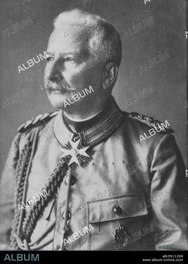 'De Waldersee', c1893. Alfred Ludwig Heinrich Karl Graf von Waldersee (1832-1904), German field marshal who served as Chief of the Imperial German General Staff from 1888 to 1891 and as Commander of German Forces in China in 1900-1901. From the 2e collection [Felix Potin, c1893].