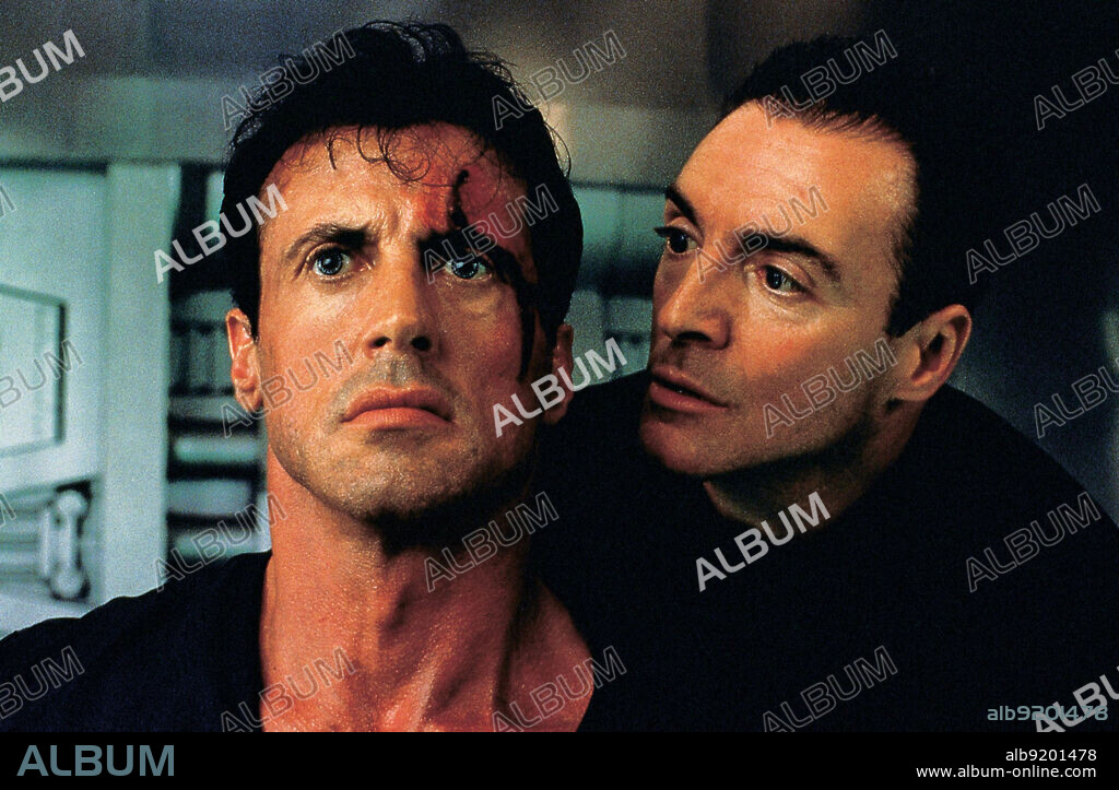 ARMAND ASSANTE und SYLVESTER STALLONE in JUDGE DREDD, 1995, unter der Regie von DANNY CANNON.