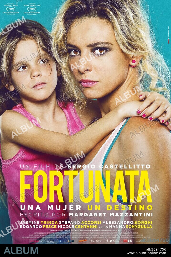 JASMINE TRINCA et NICOLE CENTANNI dans FORTUNATA, 2017, réalisé par SERGIO CASTELLITTO. Copyright INDIGO FILM/HT FILM.