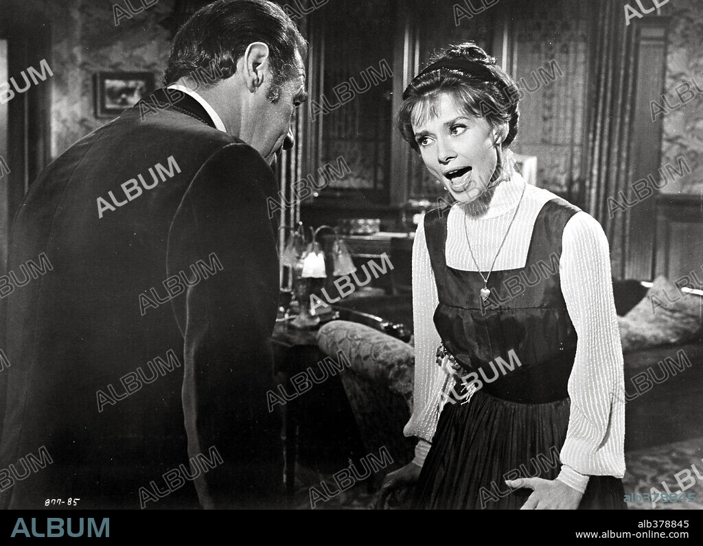 AUDREY HEPBURN und REX HARRISON in MY FAIR LADY, 1964, unter der Regie von GEORGE CUKOR. Copyright WARNER BROTHERS.