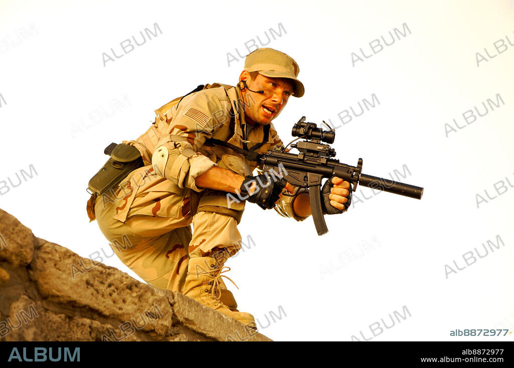 CHRISTIAN SLATER in SOLDIERS OF FORTUNE, 2012, directed by MAKSIM KOROSTYSHEVSKY. Copyright Globus-Film.