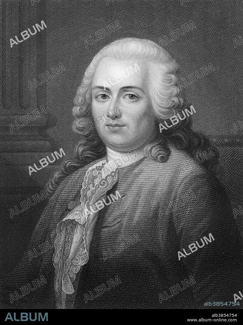 Portrait of Anne Robert Jacques Turgot, Baron de Laune, 1727, 1781, French economist and statesman