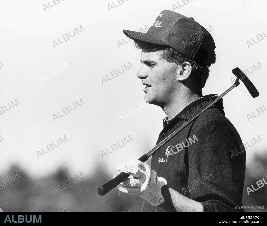 Göteborg 1988-09-16. Jesper Parnevik - proffessionell golfspelare *** Local Caption *** GP Foto: Johan Davéus. KAMERAREPORTAGE.
