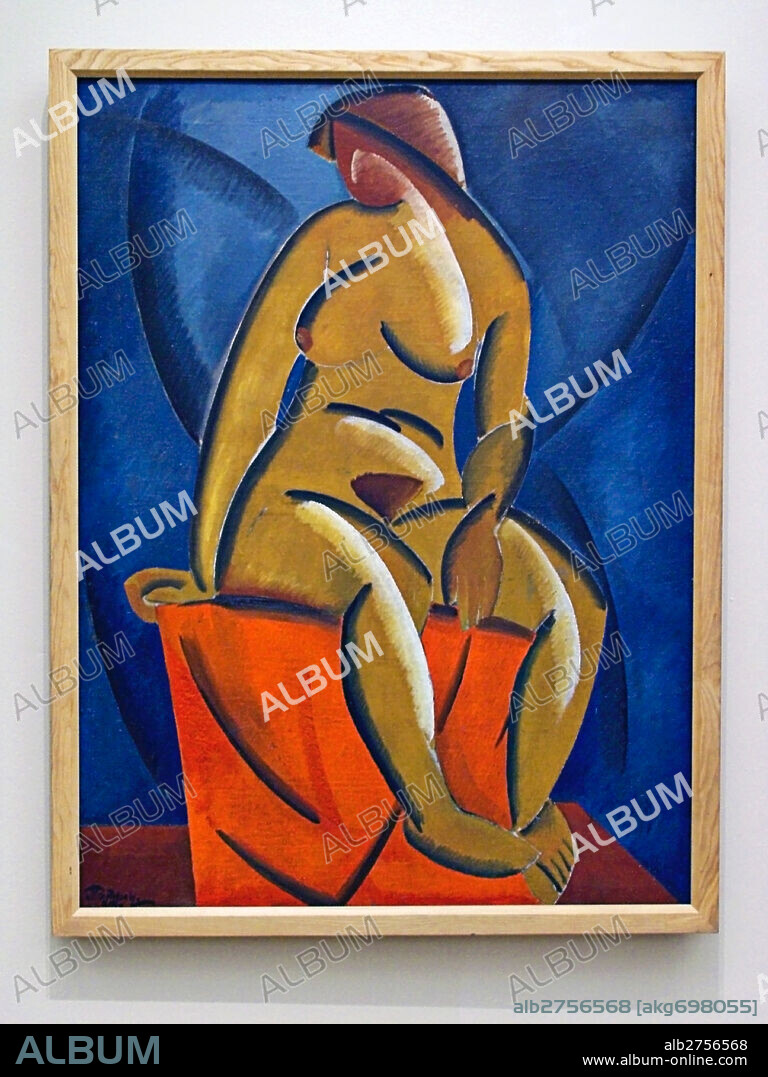 'Model' (1913) by Vladimir Tatlin (1885-1953). The exhibition 'Cubisme-Cubism-Kubismus. An Artistic Breakthrough in Europe. 1906-1926.' opened at the State Tretyakov Gallery on Krymsky Val.