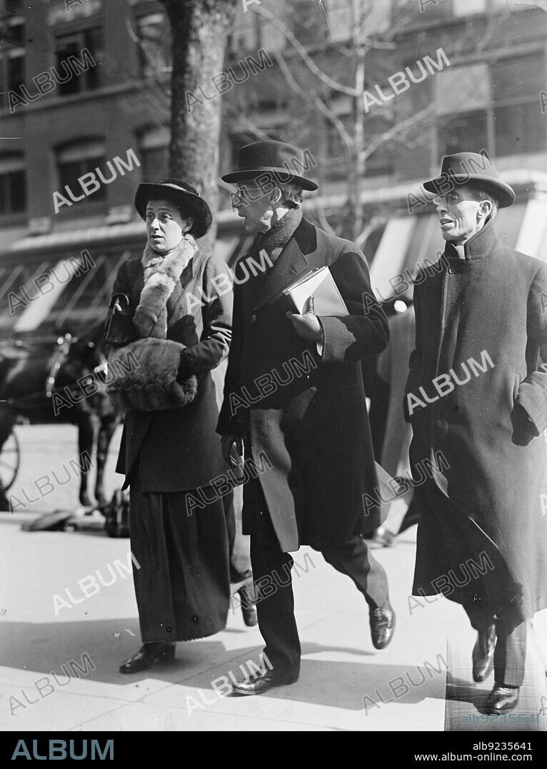 HARRIS & EWING. The Rev. Dr. G. Campbell Morgan of England - Center, 1914. British evangelist, preacher, Bible teacher and author.