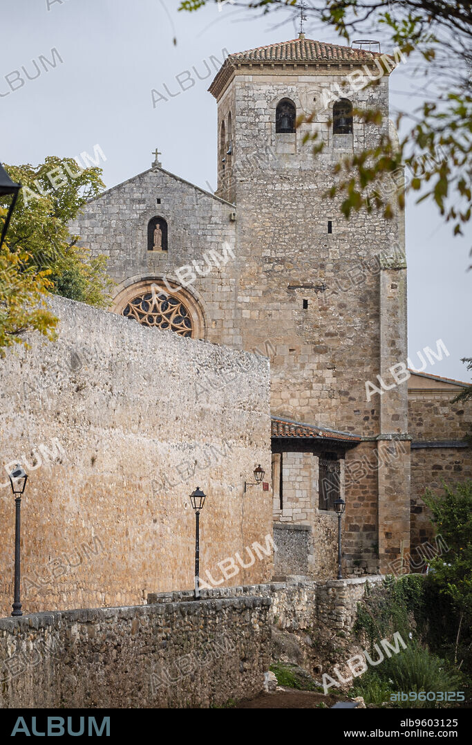 Colegiata de San Cosme y San Damián, Covarrubias, Burgos province, Spain.