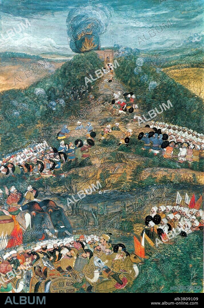 The Mughal-Safavid War of 1649-53 was fought between the Mughal and Safavid empires in the territory of modern Afghanistan. The war began after a Persian army, while the Mughals were at war with the Janid Uzbeks, captured the fortress city of Kandahar and other strategic cities that controlled the region. Shah Jahan sent Aurangzeb with 50,000 soldiers to recapture it, but although he defeated the Safavids outside the city he was unable to take it. He attempted to take the fortress city again in 1652. After two months of fighting Persian resistance and the growing activities of the Uzbeks, Aurangzeb was forced to abandon the campaign. In 1653 Shah Jahan sent his favorite son, Dara Shikoh, with a large army and two of the heaviest artillery pieces of the empire, but after a 5 month siege the Mughals couldn't manage to starve the city, and the attempt to breach their walls by cannon fire also failed. The Mughals finally gave up all attempts to recover Kandahar. The Mughal-Persian Wars were a series of wars fought in the 17th and 18th centuries between the Safavid and Afsharid Empires of Persia, and the Mughal Empire, over what is now Afghanistan. Most of the conflict between the two powers were limited to battles for control over Kandahar.