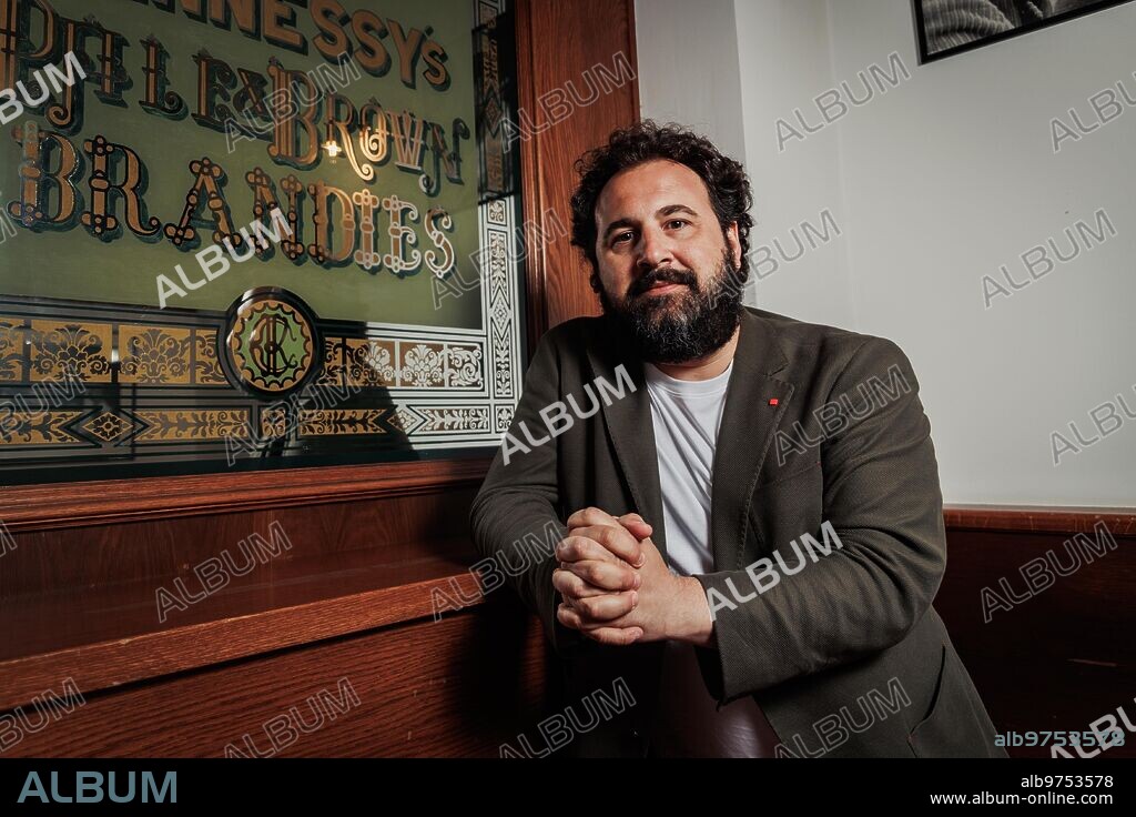 Madrid, 05/11/2023. José F. Peláez, ABC columnist and author of "I'm Already Written." Photo: Tania Sieira. Archdc.