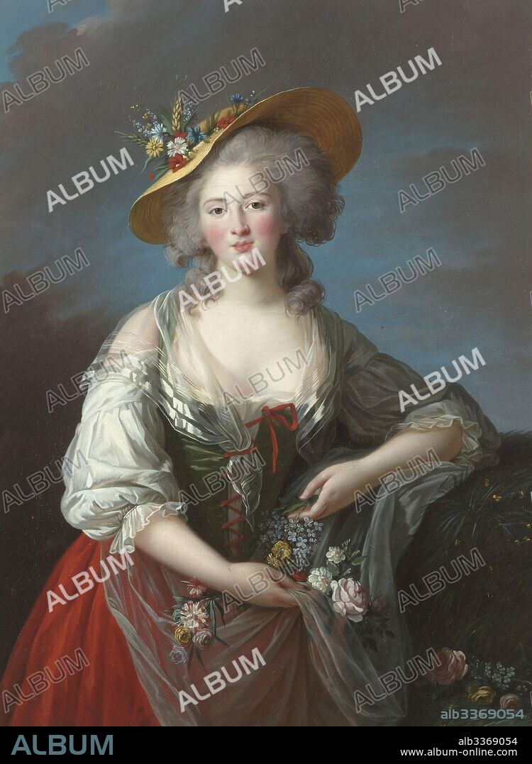 MARIE LOUISE ELISABETH VIGéE-LEBRUN. Élisabeth Philippine Marie Hélène de Bourbon.