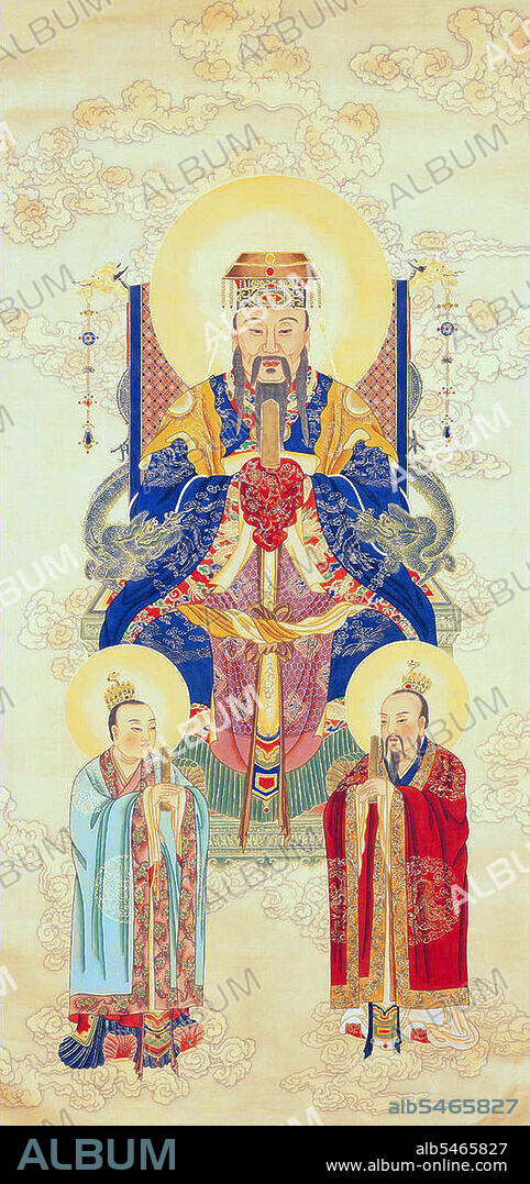 The Great Heavenly Emperor of the Highest Palace of Polaris is in charge of the Three Powers (Sancai) of Heaven, Earth and Man, and of wars in the human world. In Daoist ritual, as well as the Three Pure Ones, the Four Heavenly Ministers are also worshipped. Each of the Four Heavenly Ministers has his own divine birthday: The Great Jade Emperor on the 9th of the first lunar month, the Middle Heaven Great Emperor of the North Pole Star of Purple Subtlety on the the 27th of the tenth month, the Great Heavenly Emperor of the Highest Palace of Polaris on the 2nd of the second month, and the Imperial Earth Goddess on the 18th of the third month. Many Daoists go to temples to burn incense on these days.