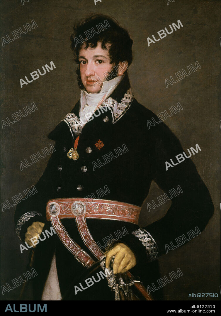 FRANCISCO DE GOYA. GENERAL PALAFOX - SIGLO XVIII.