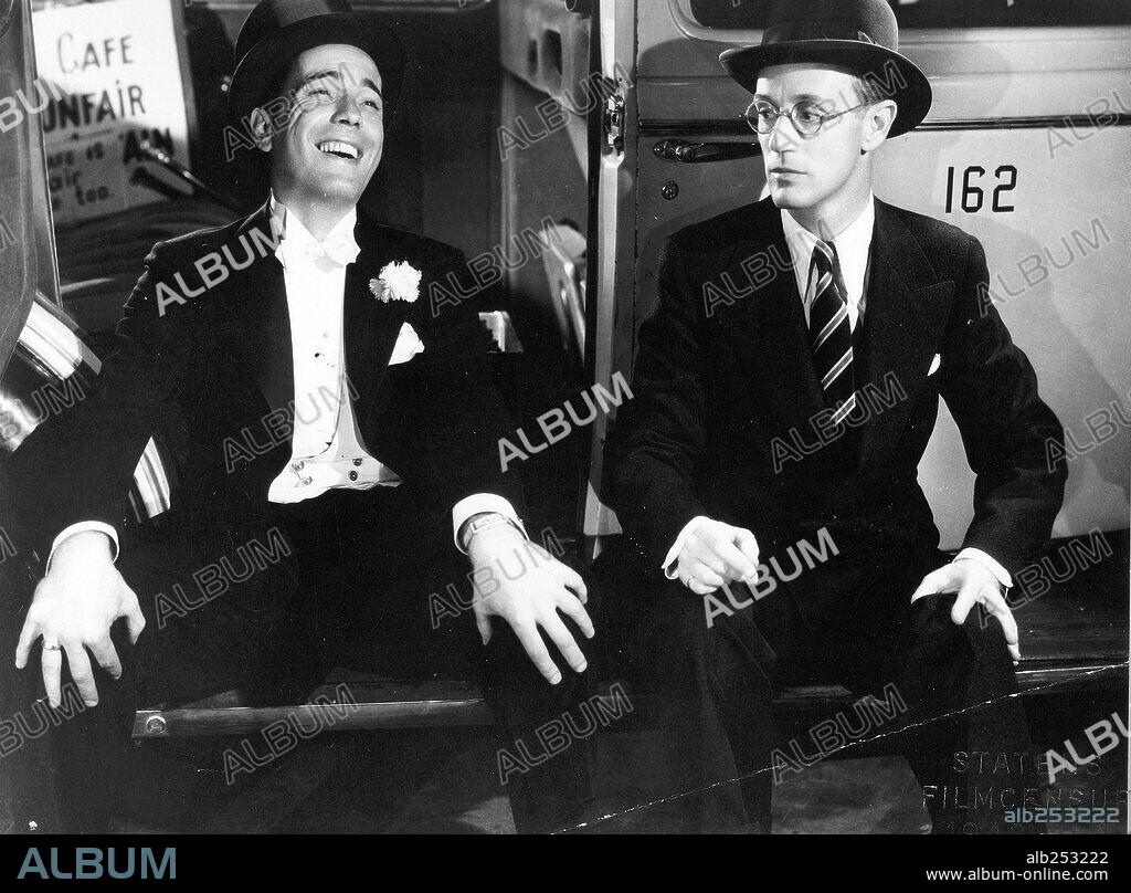 HUMPHREY BOGART und LESLIE HOWARD in STAND-IN, 1937, unter der Regie von TAY GARNETT. Copyright UNITED ARTISTS.