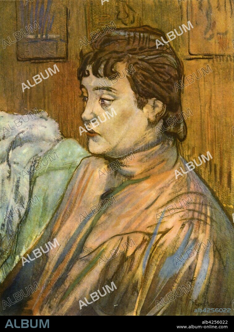 HENRI DE TOULOUSE LAUTREC. 'The Streetwalker', 1892-1894 HENRI DE TOULOUSE LAUTREC. 'The Streetwalker', 1892-1894