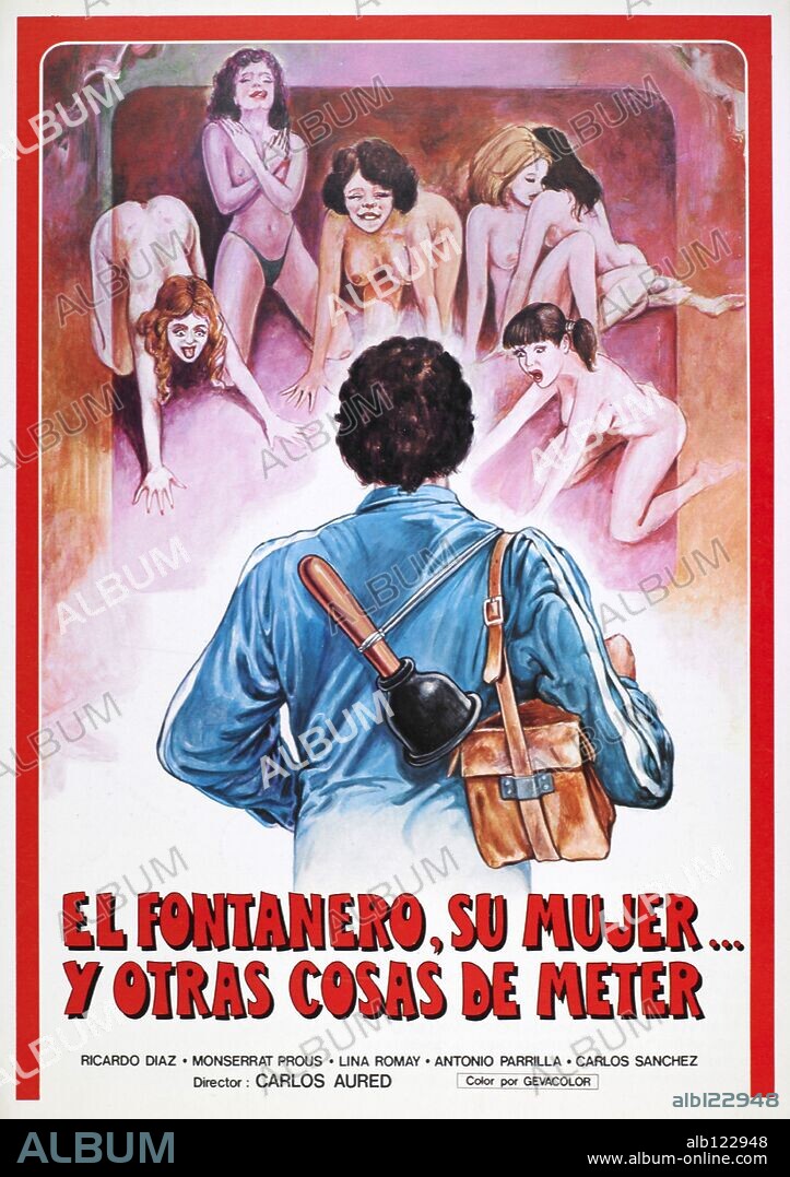 Poster of FONTANERO, SU MUJER Y OTRAS COSAS DE METER, EL, 1981. Copyright HESPERIA FILMS.