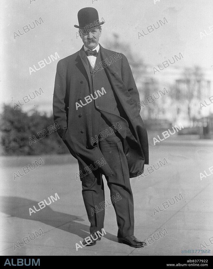 HARRIS & EWING. Albert Baird Cummins, Governor of Iowa, 1911. [US politician Albert B. Cummins, Governor of Iowa, 1902-1908; Senator, 1908-1926].