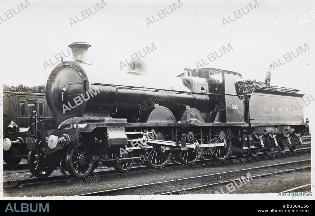 Locomotive no 383: 4-6-0.
