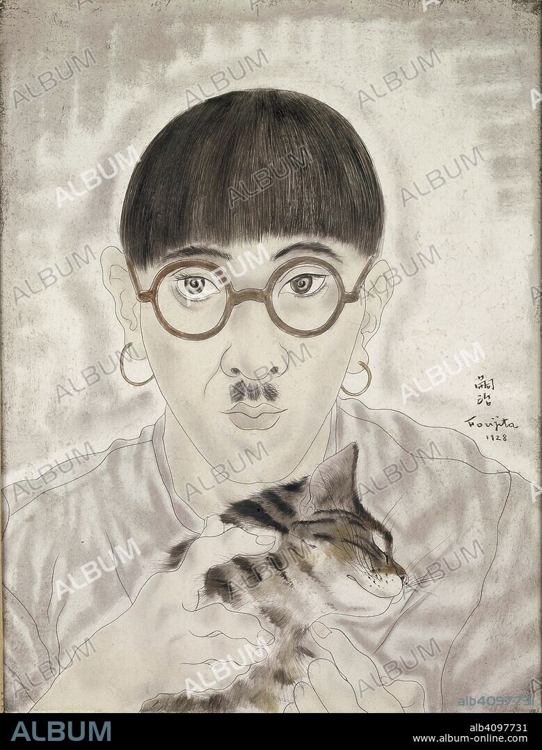 TSUGOUHARU FOUJITA. Self-Portrait.