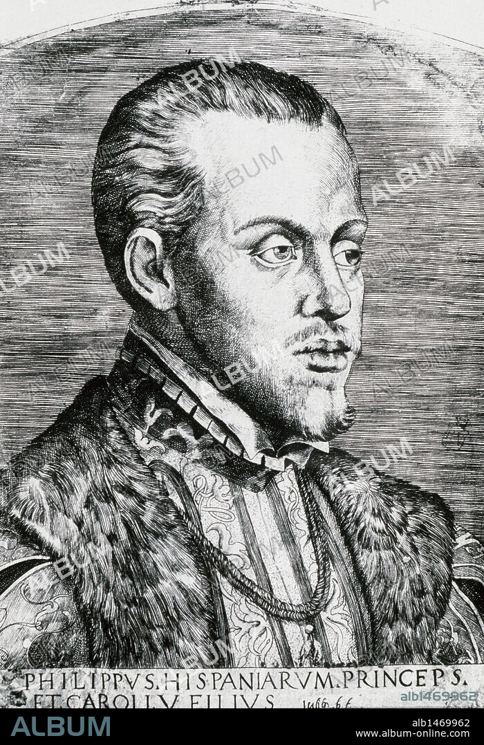 Philip I of Castile (1478-1506), known as Philip the Handsome. Engraving, 17th century.
