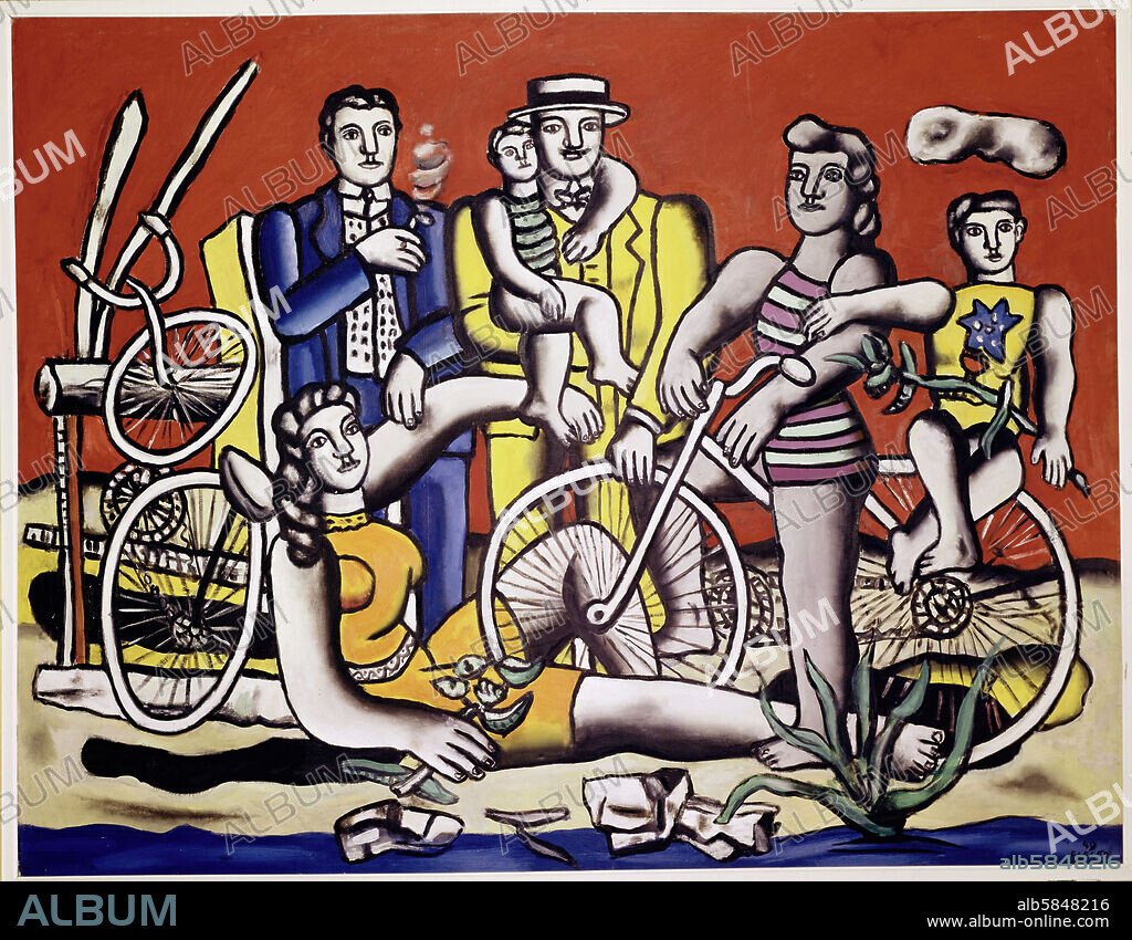 FERNAND LÉGER. The Excursion. Oil on canvas.