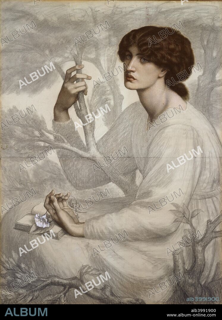 The Day Dream, late 19th century. Dimensions: height x width: sheet 104.8 x 76.8 cm.