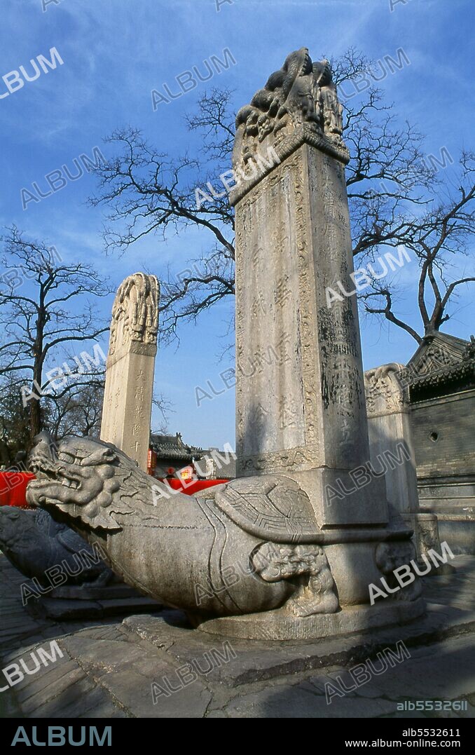 Beijing Dongyue Temple, literally Beijing Eastern Peak Temple, was built between 1314 and 1320, when it was one of the largest Taoist temples in Beijing. The complex has three courtyards. In the centre of the Hall of Taishan Mountain are statues of the God of Taishan Mountain and his high-ranking attendants. Corridors house 72 statues of deities, called 'chiefs of departments', some handing out harsh punishments to people who have done bad things. Dongyue Temple was burned down during a battle in the Yuan dynasty (1271 - 1368) and was rebuilt during the Ming dynasty (1368 - 1644). The current complex dates back to the Qing dynasty (1644 - 1912), but retains the style of the Yuan and Ming.
