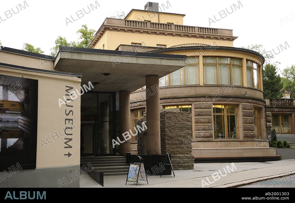MUSEO ABOA VETUS & ARS NOVA. Exterior del edificio. Turku. Finlandia. Norte de Europa.