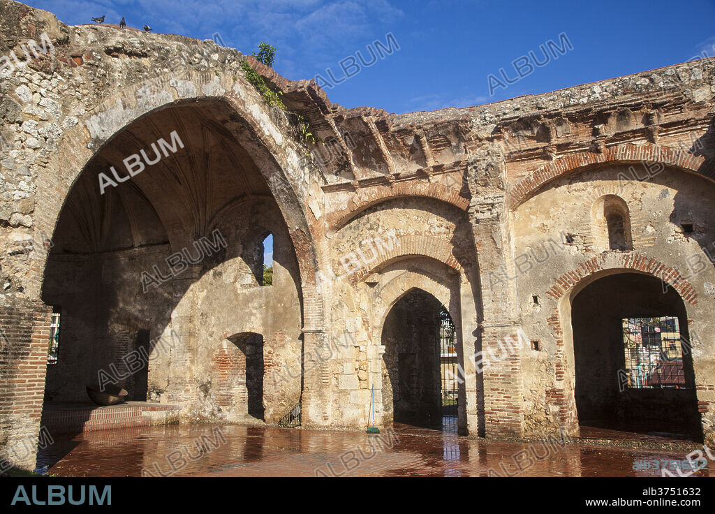 Monasterio De San Francisco, Colonial Zone, UNESCO World Heritage Site, Santo Domingo, Dominican Republic, West Indies, Caribbean, Central America.