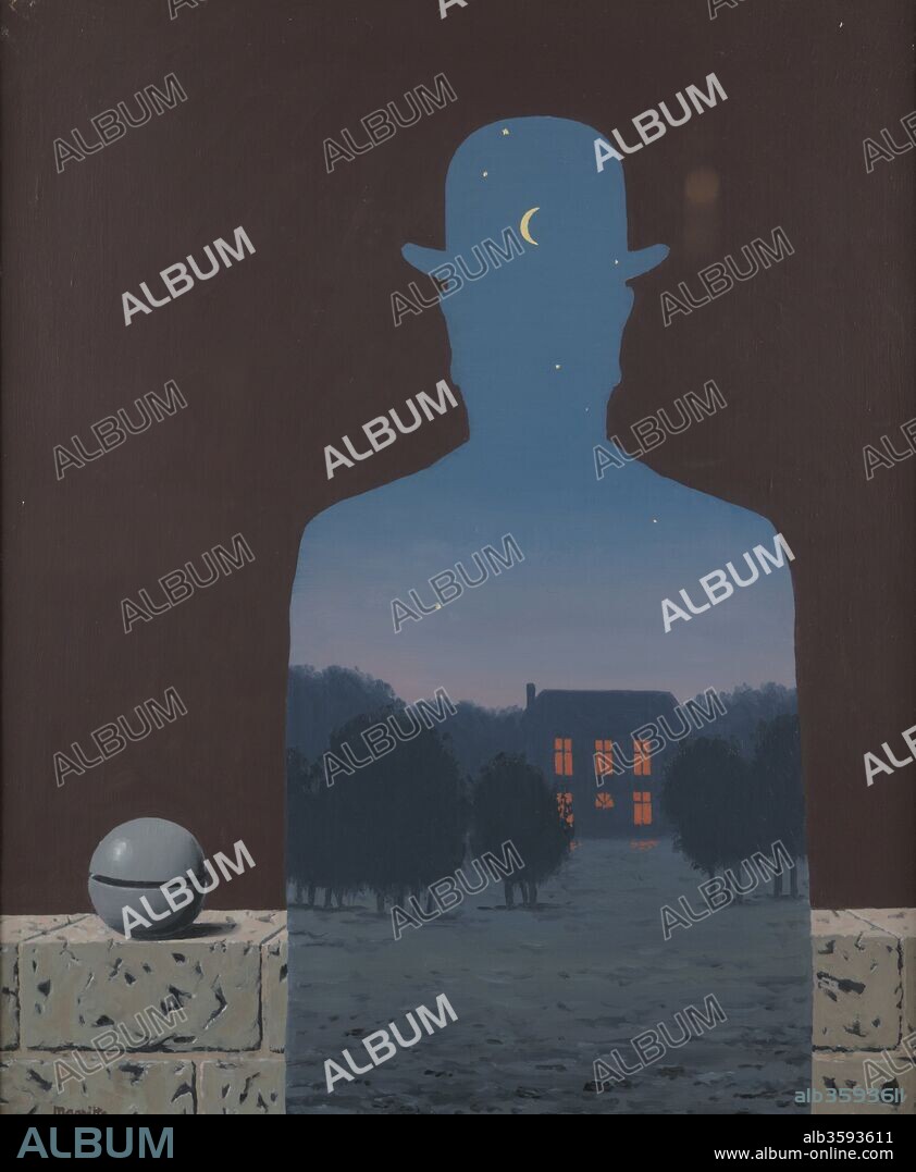 RENÉ MAGRITTE. L'Heureux Donateur.
