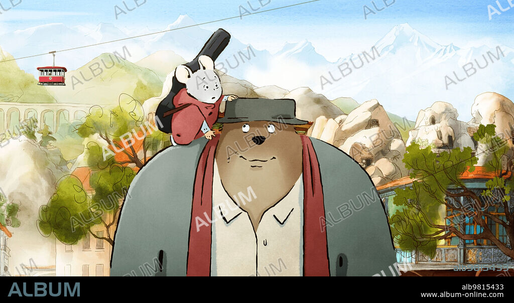 EL VIAJE DE ERNEST Y CELESTINE, 2022 (ERNEST ET CELESTINE: LE VOYAGE EN CHARABIE), dirigida por JEAN-CHRISTOPHE ROGER y JULIEN CHHENG. Copyright Folivari / France 3 Cinéma.
