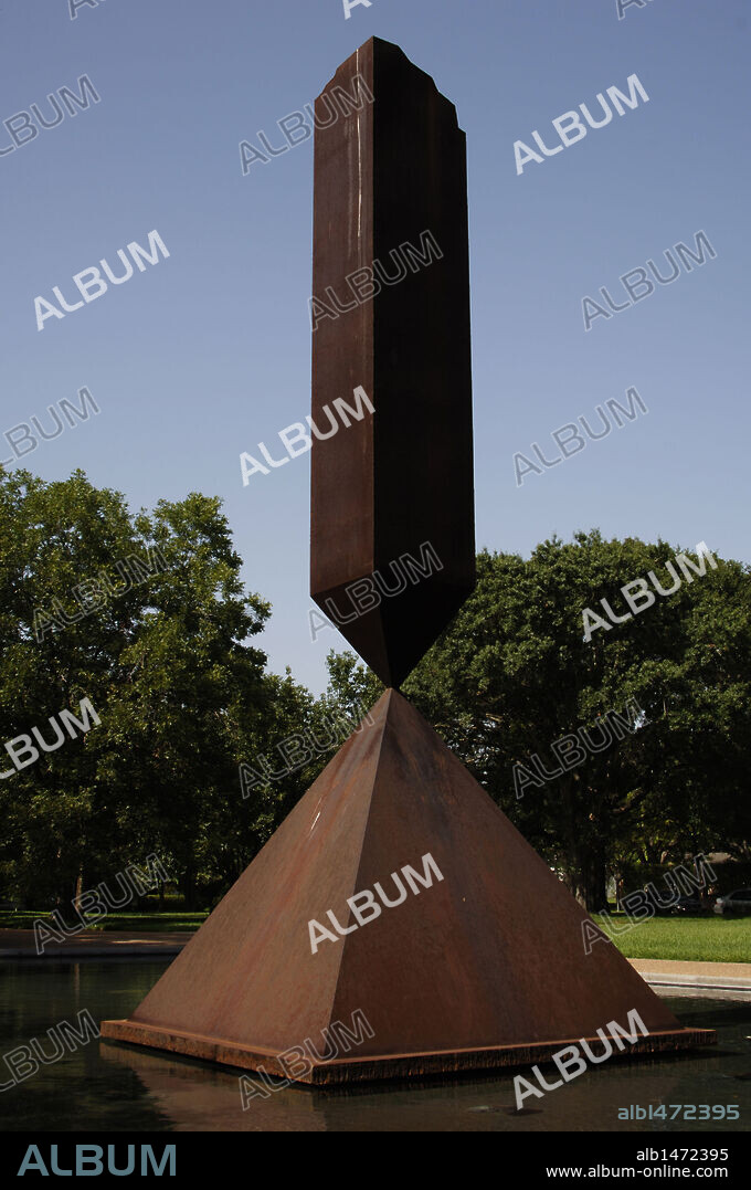 ESTADOS UNIDOS. HOUSTON. Vista del recinto de la CAPILLA ROTHKO, inaugurada en 1971 por la familia DE MÉNIL. Su interior alberga pinturas de Mark Rothko (1903-1970). Estado de Texas.