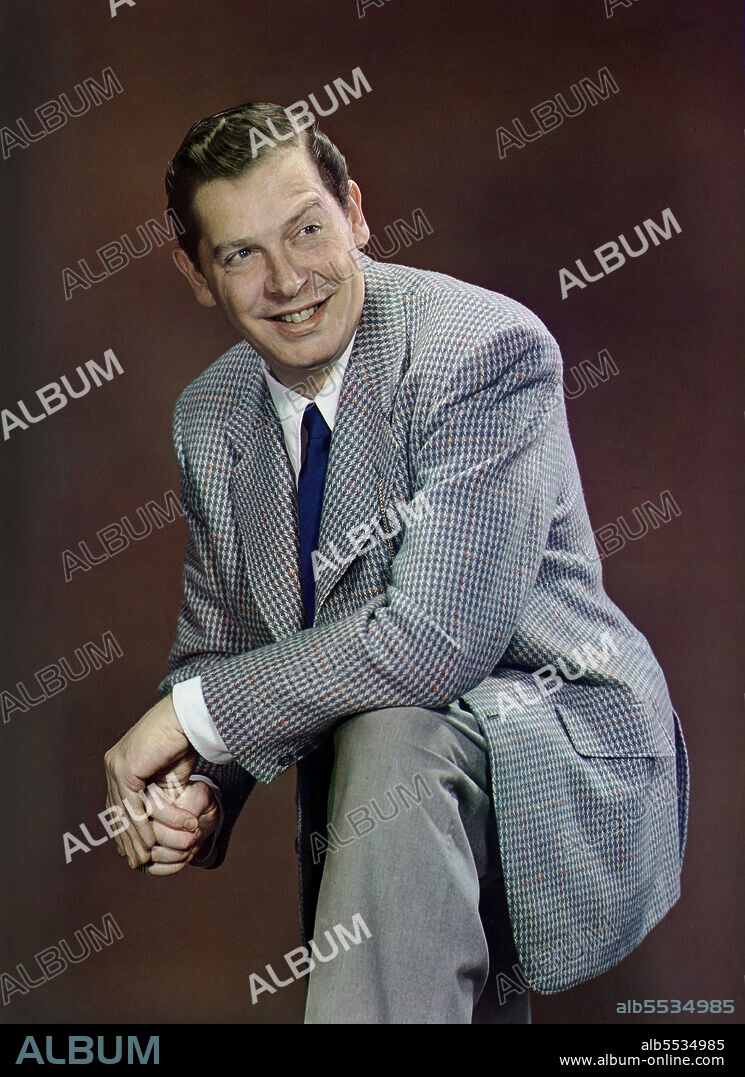 Milton Berle (1908-2002) American Comedian and Actor, full-length Portrait, Harry Warnecke, Gus Schoenbaechler, 1953.