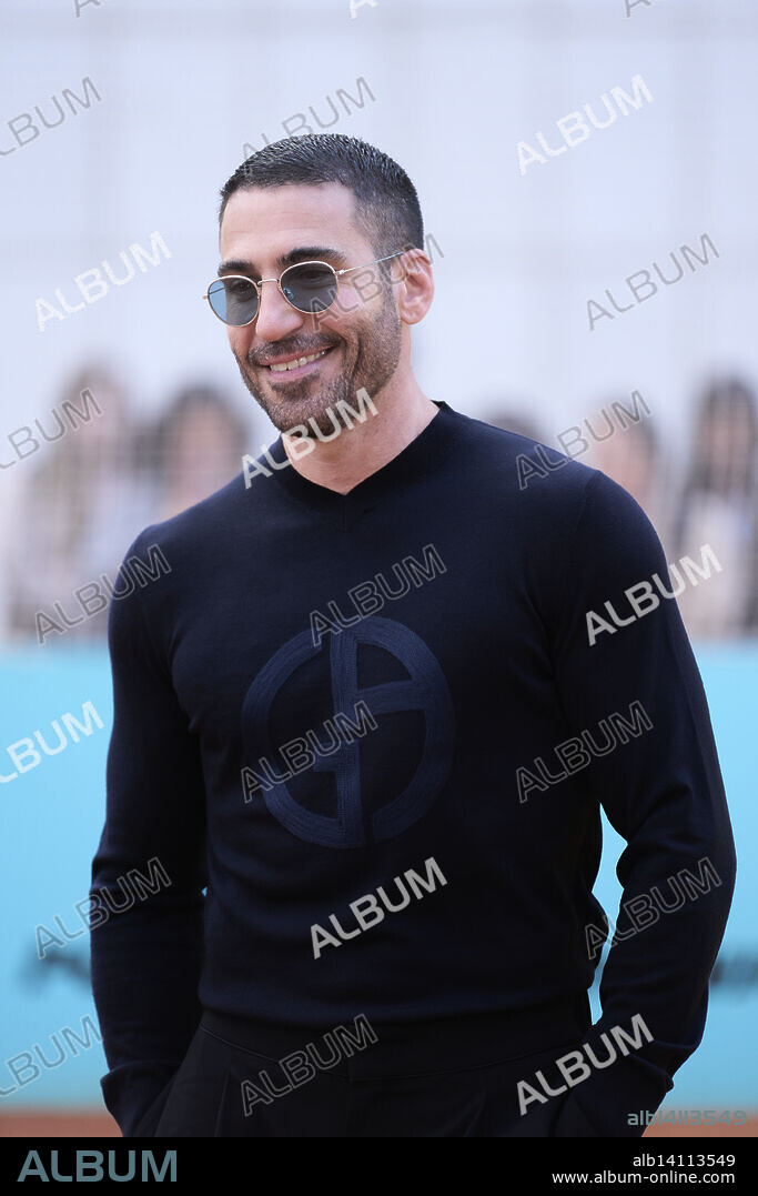 Miguel Angel Sivestre attends Carlos Alcaraz: A mi manera' Premiere at Torre Picasso on April 22, 2025 in Madrid, Spain.