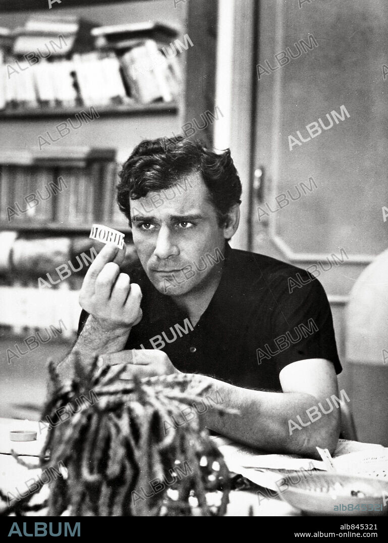GIAN-MARIA VOLONTE in WE STILL KILL THE OLD WAY, 1967 (A CIASCUNO IL SUO), directed by ELIO PETRI. Copyright CEMO FILMS.