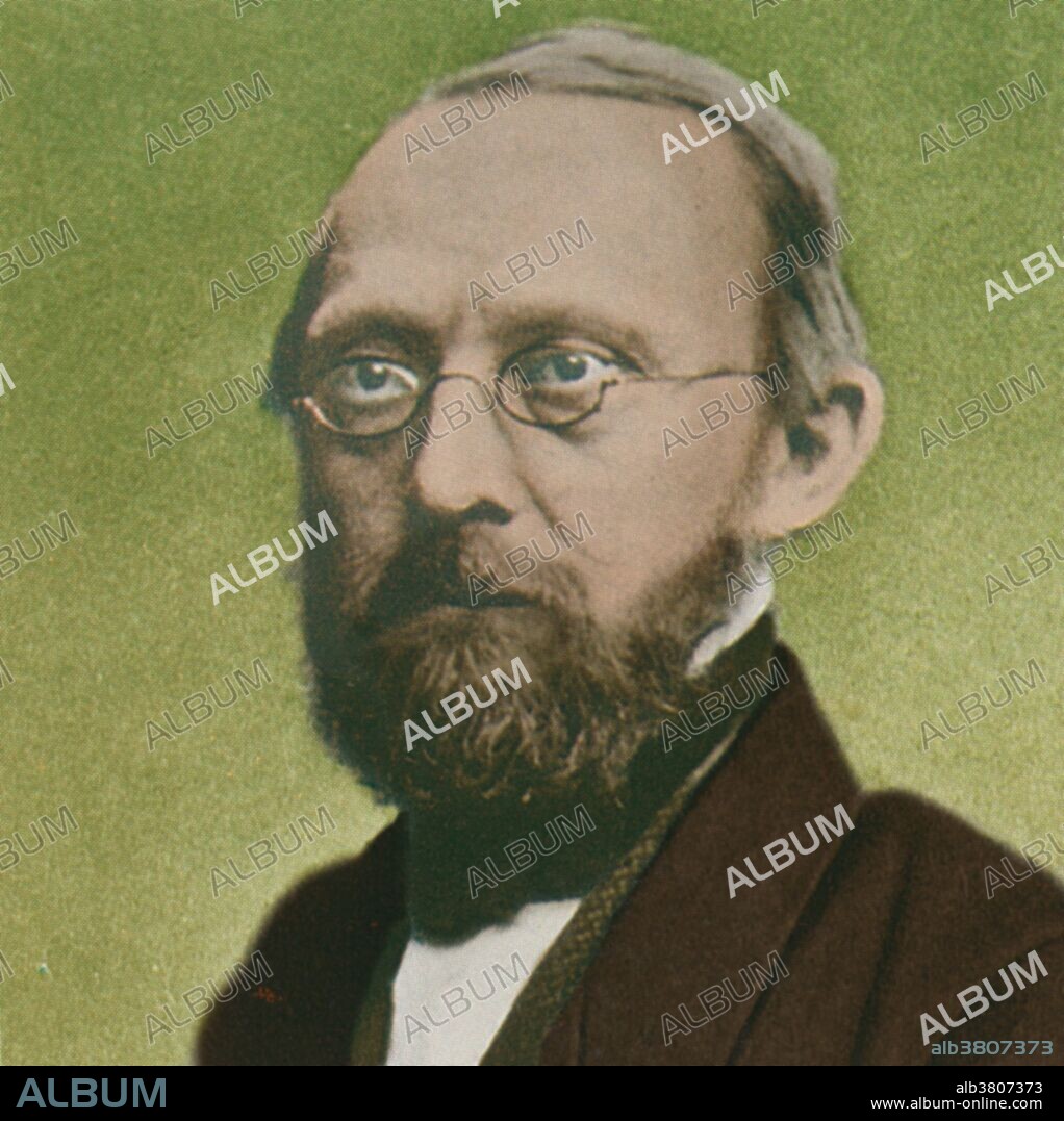 Rudolph Carl Virchow (October 13, 1821 - September 5, 1902) was a German doctor, anthropologist, pathologist, prehistorian, biologist and politician, public health advocate. Referred to as "the father of modern pathology," he is considered one of the founders of social medicine. His most widely known scientific contribution is his cell theory, which built on the work of Theodor Schwann. He is cited as the first to recognize leukemia cells. Another significant credit relates to the discovery, made simultaneously by Virchow and Charles Troisier, that an enlarged left supra-clavicular node is one of the earliest signs of gastrointestinal malignancy. He described the factors contributing to venous thrombosis and coined the term embolism. He founded the medical fields of cellular pathology and comparative pathology. In response to a lack of standardization of autopsy procedures, he established and published specific autopsy protocols. Virchow was an advocate for social and political reform stating, "The physicians are the natural attorneys of the poor, and social problems fall to a large extent within their jurisdiction." He died of heart failure in 1902 at the age of 80.