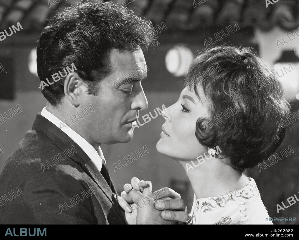 JORGE MISTRAL y PAQUITA RICO en VENTOLERA, 1961. Copyright TARFE.