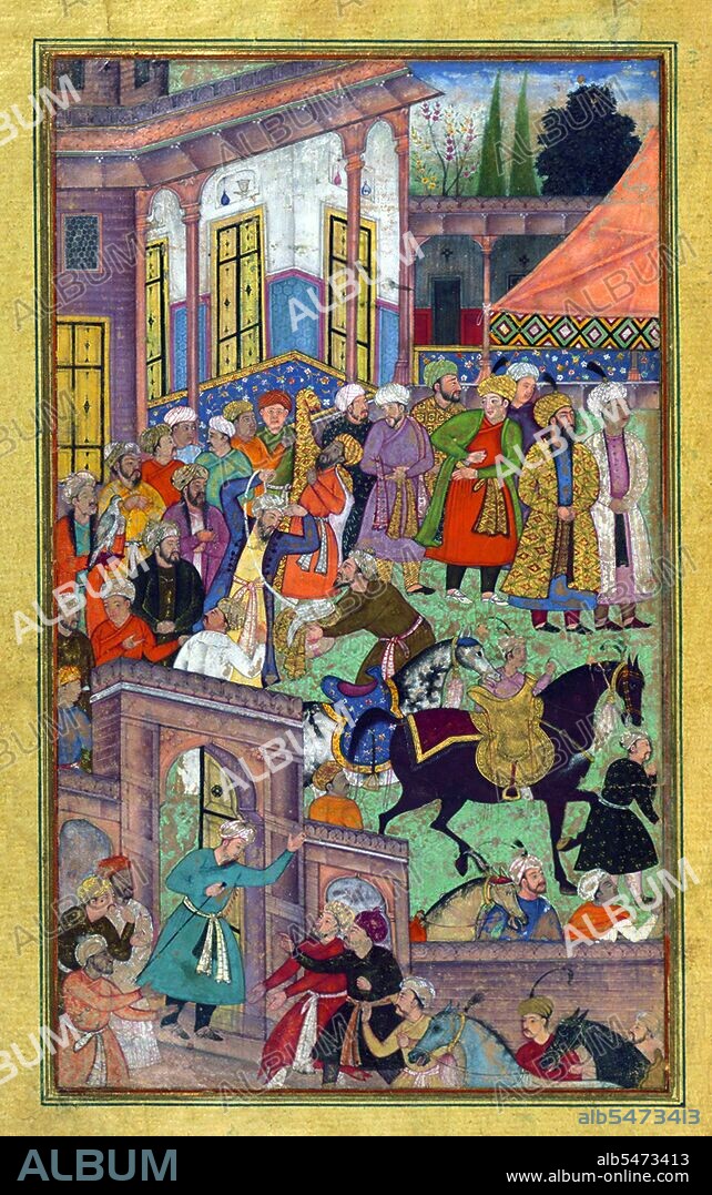 Baburnama (Chagatai/Persian: ???? ????;´, literally: 'Book of Babur' or 'Letters of Babur'; alternatively known as Tuzk-e Babri) is the name given to the memoirs of ?ahir ud-Din Mu?ammad Babur (1483-1530), founder of the Mughal Empire and a great-great-great-grandson of Timur. It is an autobiographical work, originally written in the Chagatai language, known to Babur as 'Turki' (meaning Turkic), the spoken language of the Andijan-Timurids. Because of Babur's cultural origin, his prose is highly Persianized in its sentence structure, morphology, and vocabulary, and also contains many phrases and smaller poems in Persian. During Emperor Akbar's reign, the work was completely translated to Persian by a Mughal courtier, Abdul Rahim, in AH 998 (1589-90 CE).
