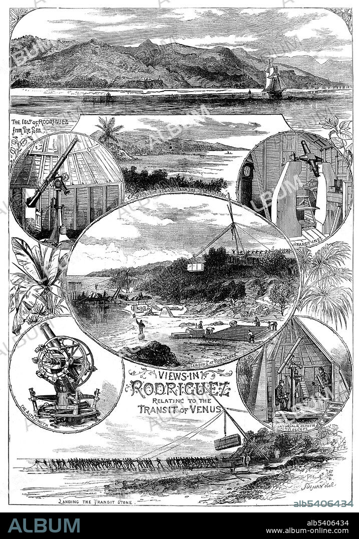 English Expedition, Transit of Venus, 1874