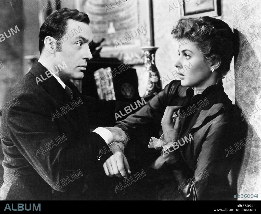 CHARLES BOYER und INGRID BERGMAN in GASLIGHT, 1944, unter der Regie von GEORGE CUKOR. Copyright M.G.M.