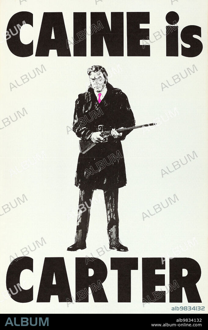 MICHAEL CAINE en ASESINO IMPLACABLE, 1971 (GET CARTER), dirigida por MIKE HODGES. Copyright M.G.M.